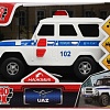 Внедорожник Технопарк UAZ Hunter Полиция HUNTERBLACK-15PLPOL-WH