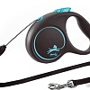 Flexi Black Design S Cord 5 m (голубой)