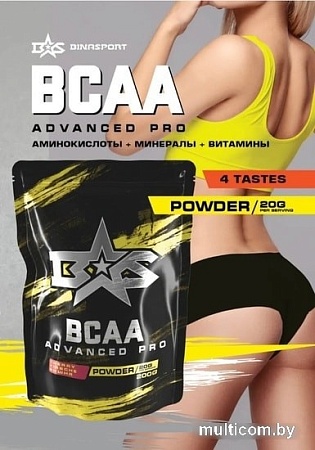 Аминокислоты Binasport Advanced PRO BCAA (200г, арбуз)