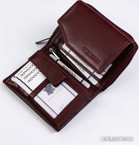 Кошелек Cedar 4U Cavaldi N-1509 (бордовый)