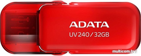 USB Flash A-Data UV240 32GB (красный)
