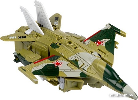 Трансформер Bondibon Самолет военный 2 в 1 ВВ6070-Б