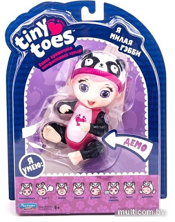 Интерактивная игрушка Tiny Toes Пандочка Гэбби 56081