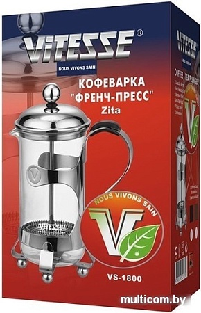 Френч-пресс Vitesse Margeret VS-1800 (400 мл)