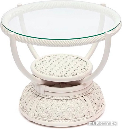 Стол TetChair Andrea D60х50см TCH White (белый)