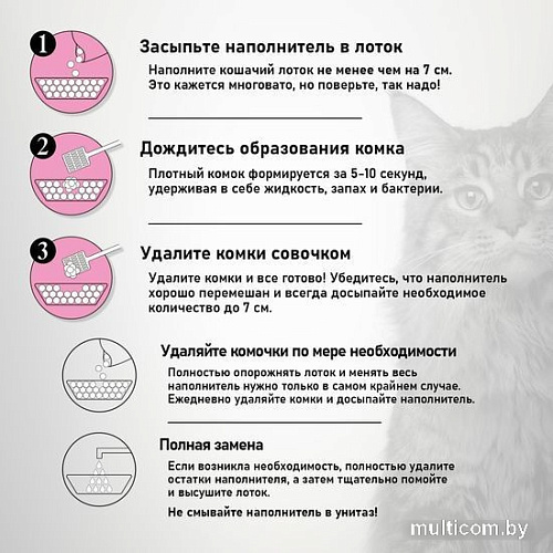 Наполнитель для туалета EliteCat Baby Powder с ароматом детской пудры 10 кг