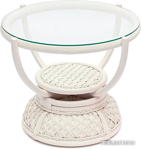 Стол TetChair Andrea D60х50см TCH White (белый)