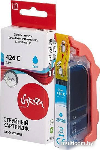 Картридж Sakura Printing SI4557B001 (аналог Canon 426 C)