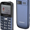 Кнопочный телефон Maxvi B6ds (синий)