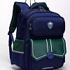 Школьный рюкзак Sun Eight SE-22006 (темно-синий/зеленый)