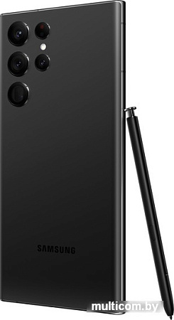 Смартфон Samsung Galaxy S22 Ultra 5G SM-S908B/DS 8GB/128GB (черный фантом)