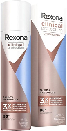 Rexona Clinical Protection защита и свежесть 150 мл