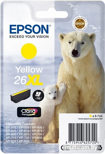 Картридж Epson C13T26344012
