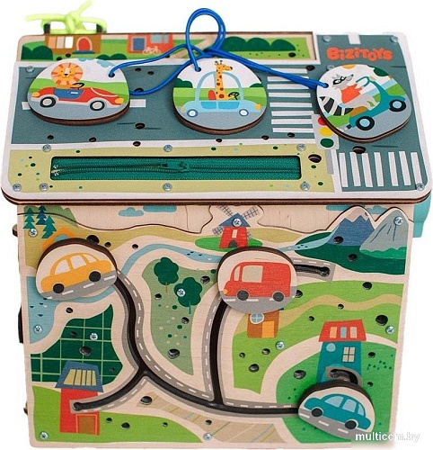 Бизидомик Bizitoys Мини Дорога с подсветкой 2624/03