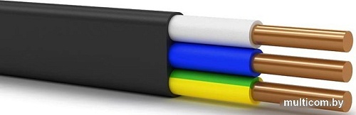 Кабель силовой Автопровод ВВГ-П 3x2.5 (N PE)-0.66 (100 м)