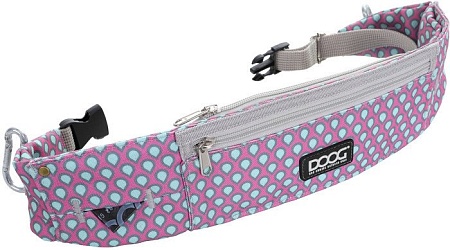 сумка для дрессуры Doog Walkie Belt WB19 (розовый с каплями)
