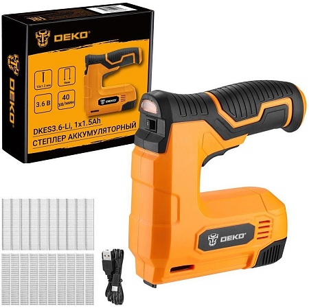 Степлер Deko DKES3.6-Li 083-1099 (с АКБ)