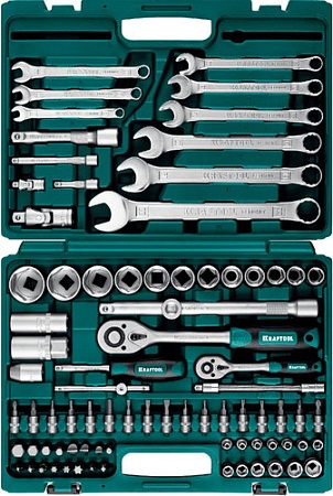 Универсальный набор инструментов KRAFTOOL 27887-H82 (82 предмета)