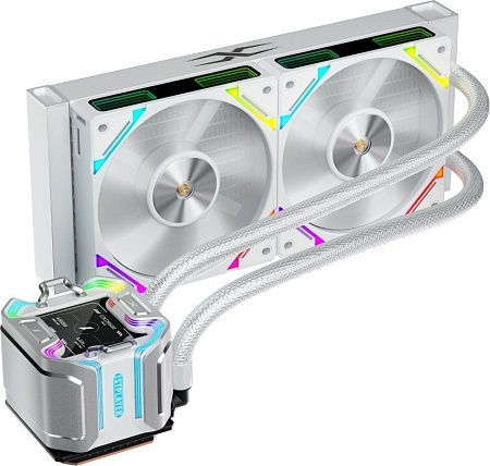 Система жидкостного охлаждения для процессора 1stPlayer X-240 (белый)