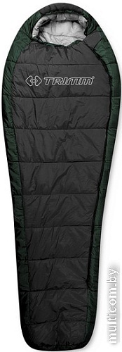 Спальный мешок Trimm Trekking Arktis 185 R (правая молния, темно-серый/зеленый)