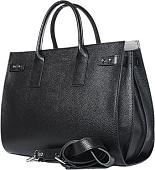 Женская сумка Galanteya 12024 24с838к45 (черный/кофейный плита-10)