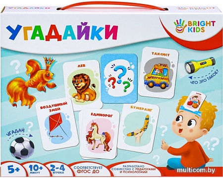 Развивающая игра Bright Kids Угадайки ИН-7617