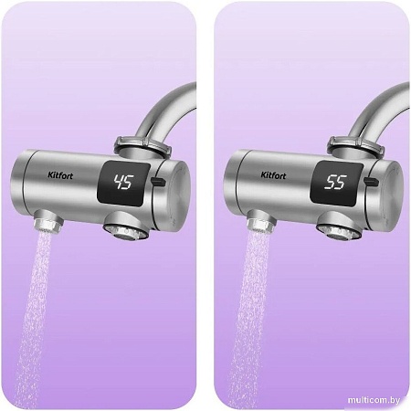 Проточный электрический водонагреватель на кран Kitfort KT-6522