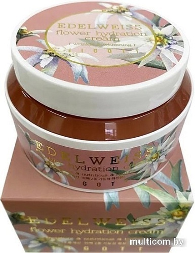 Jigott Крем омолаживающий с экстрактом швейцарского эдельвейса 100 мл