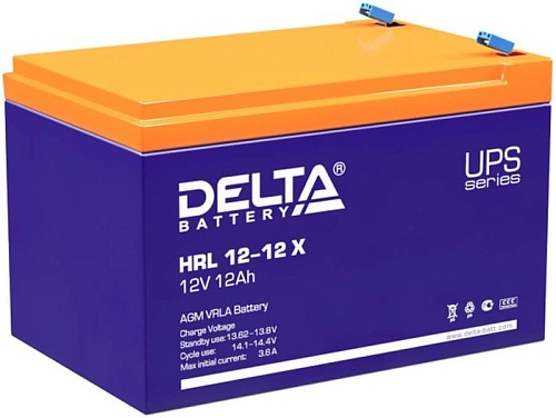 Аккумулятор для ИБП Delta HRL 12-12 X (12В/12 А&middot;ч)