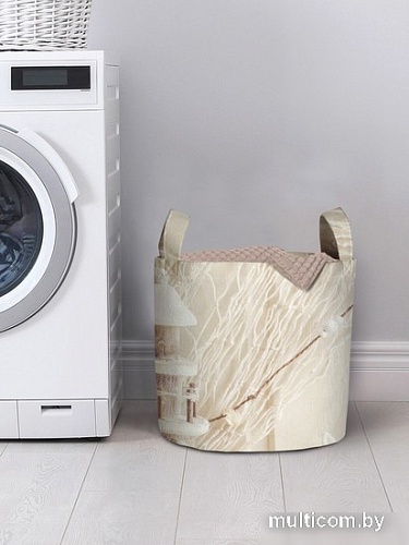 Корзина JoyArty Маяк с декорациями gaba_9000_S