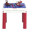 Игровой стол Keter Construction Play Table 227497 (красный/синий)