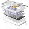 Клавиатура Dareu A81 (белый, Dareu Firefly)