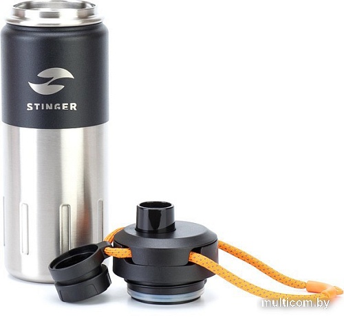 Термос Stinger HD-500-46CB 0.5л (черный карбон)