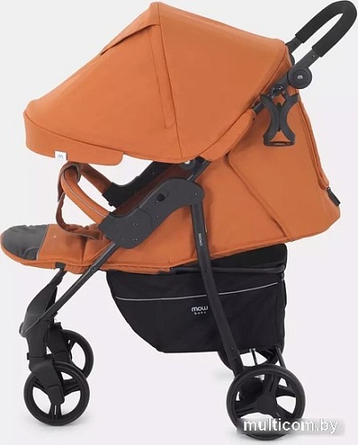 Коляска прогулочная «книга» Rant MOWbaby Cross 2024 RA080 (brown)