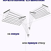 Сушилка для белья Comfort Alumin Потолочная 7 прутьев Black Diamond 210 см (алюминий)