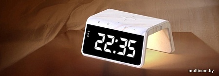 Настольные часы Havit W320 (мрамор)