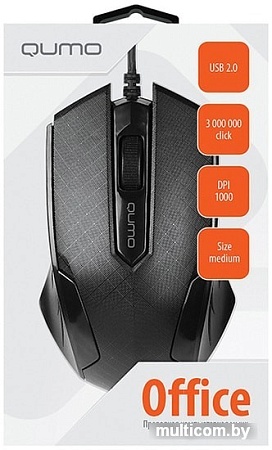 Мышь QUMO Office (черный)