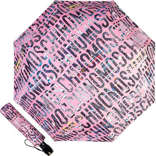 Зонт Moschino 8600-OCA Boombox Pink