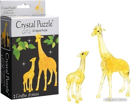 3Д-пазл Crystal Puzzle Два жирафа 90158