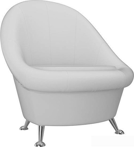 Интерьерное кресло Mebelico 252 28240 (экокожа, белый)