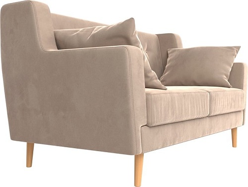 Диван Mebelico Брайтон 2 (велюр, бежевый)