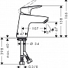 Смеситель Hansgrohe Logis 71071000