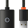 USB-хаб Baseus Lite Series 4-Port USB-A WKQX030001 (0.25 м, черный)