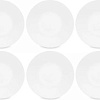 Набор обеденных тарелок Decor de table Плиссе DDT-GB0005-6