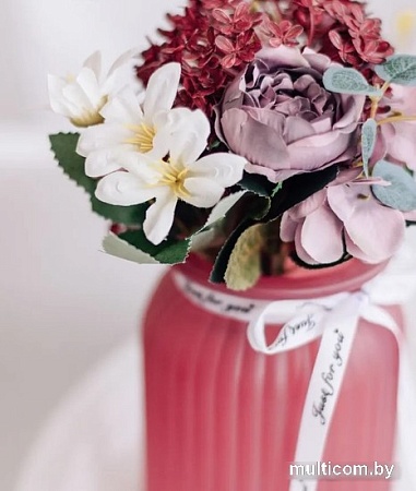 Искусственный букет Вещицы Фантазия 105x105x250 Fancy86 (розовый)