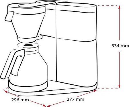Капельная кофеварка Melitta AromaElegance 1012-01
