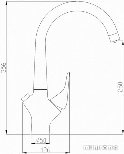 Смеситель ZorG SH 815 CR