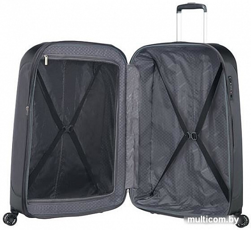 Чемодан-спиннер American Tourister Skyglider Jet Black 76 см