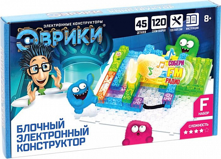 Набор для опытов Эврики FM-радио (120 схем) 3584370