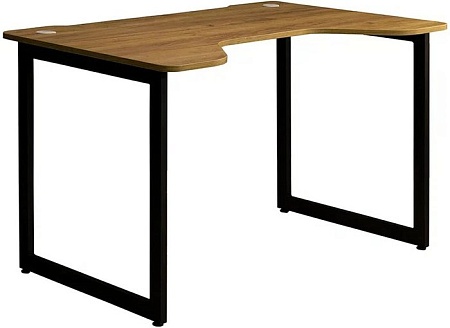 Стол Millwood Лофт Будапешт ДТ-4 120x85x75 (дуб золотой craft/черный)